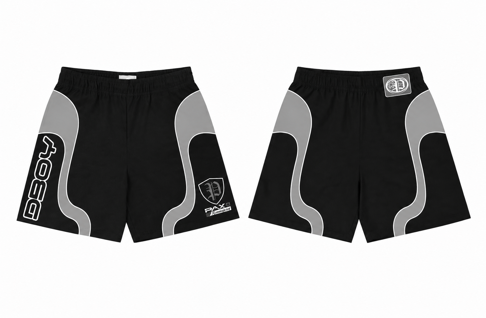 Black DBoy Shorts